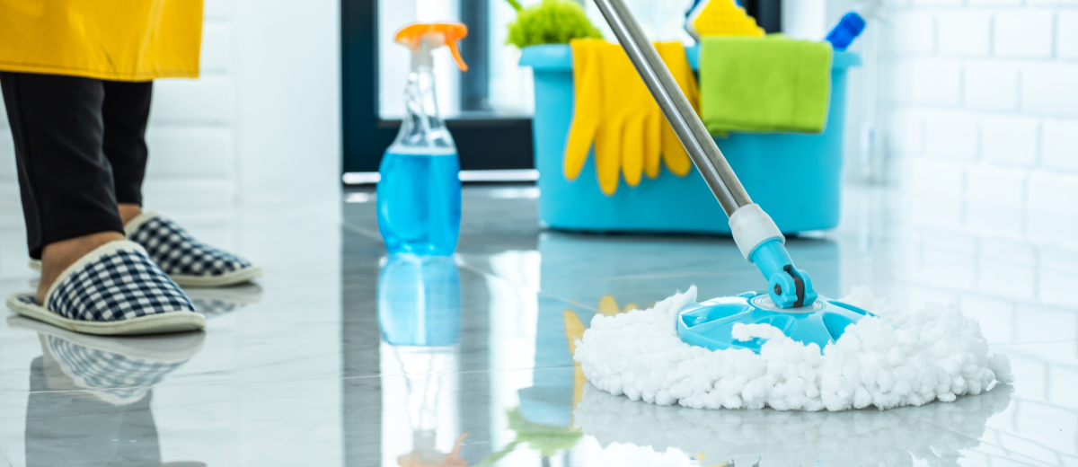 How to clean a floor