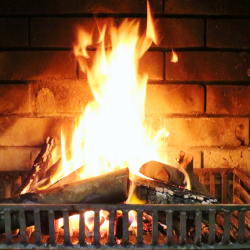 How to clean a stove or fireplace